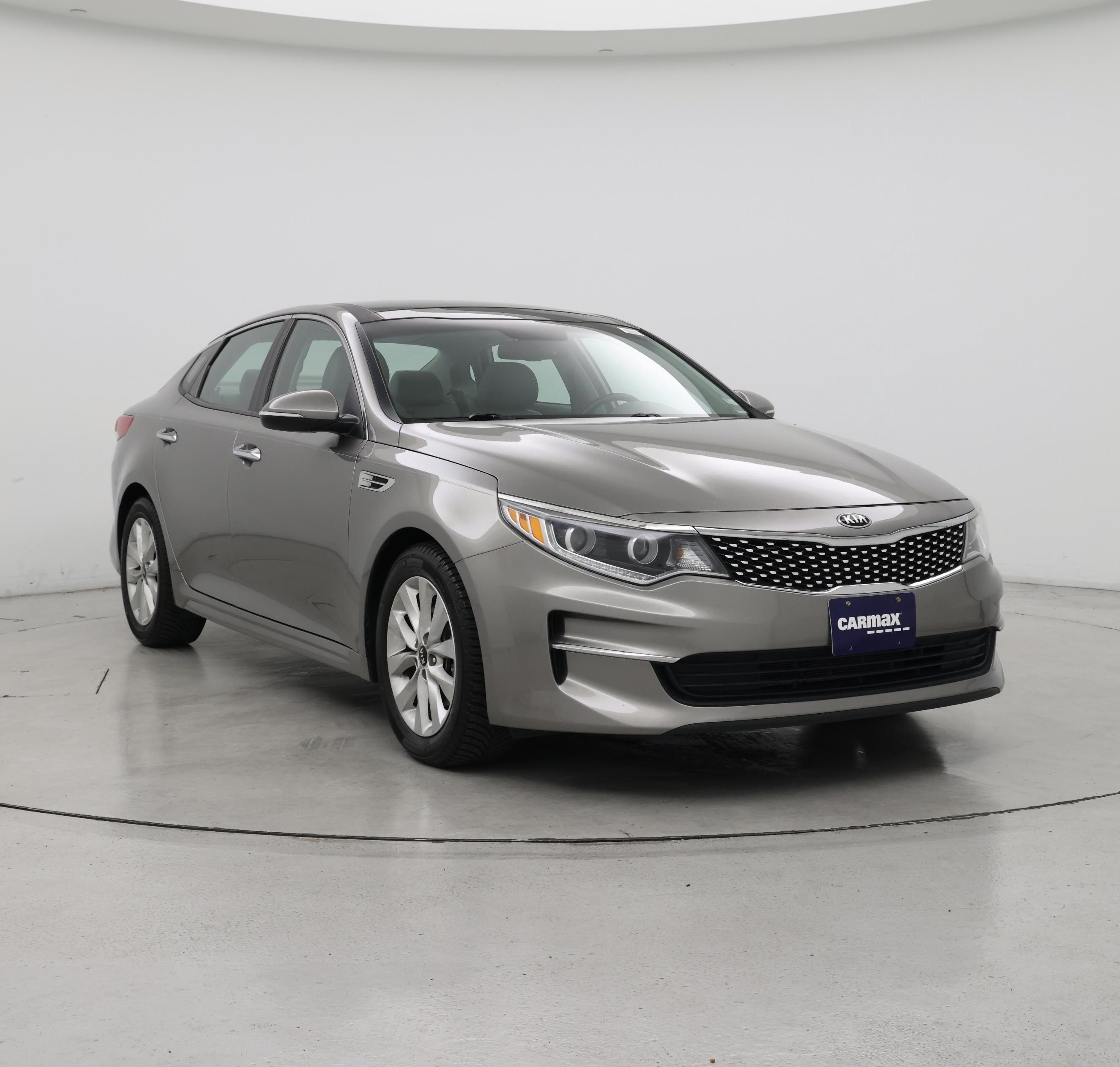 Gray 2016 Kia Optima Sedan Front-Wheel Drive Automatic