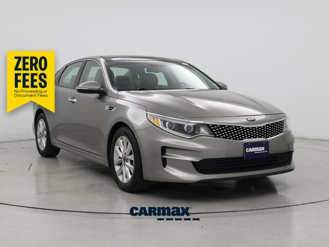 Gray 2016 Kia Optima Sedan Front-Wheel Drive Automatic