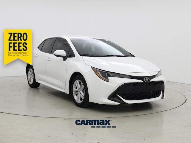 White 2022 Toyota Corolla Hatchback Hatchback Front-Wheel Drive Automatic