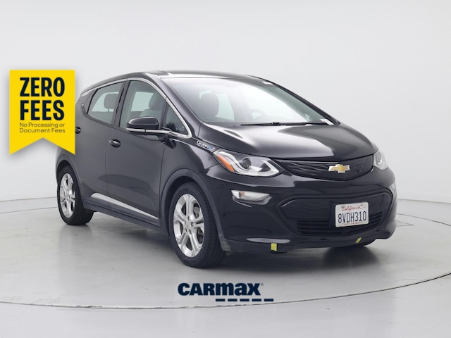 Black 2021 Chevrolet Bolt EV Hatchback Front-Wheel Drive Automatic