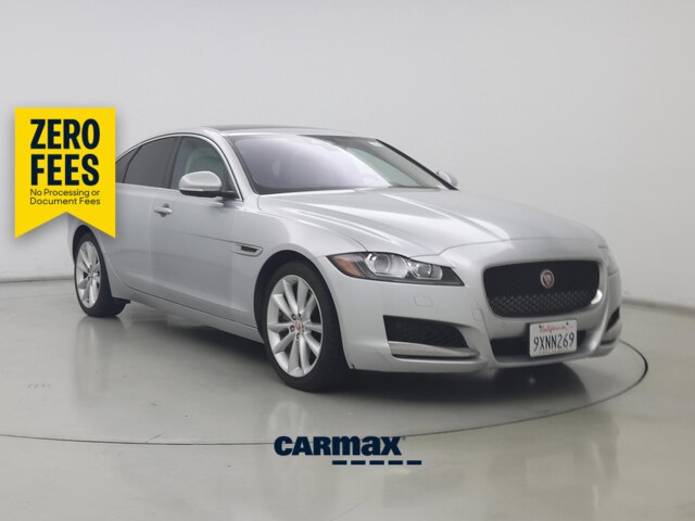 Silver 2016 Jaguar XF Sedan Rear-Wheel Drive Automatic