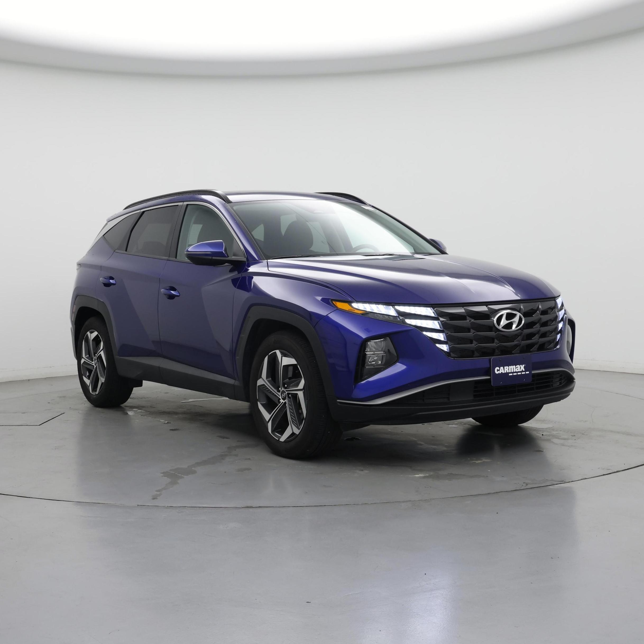 Blue 2022 Hyundai Tucson SUV / Crossover Front-Wheel Drive Automatic