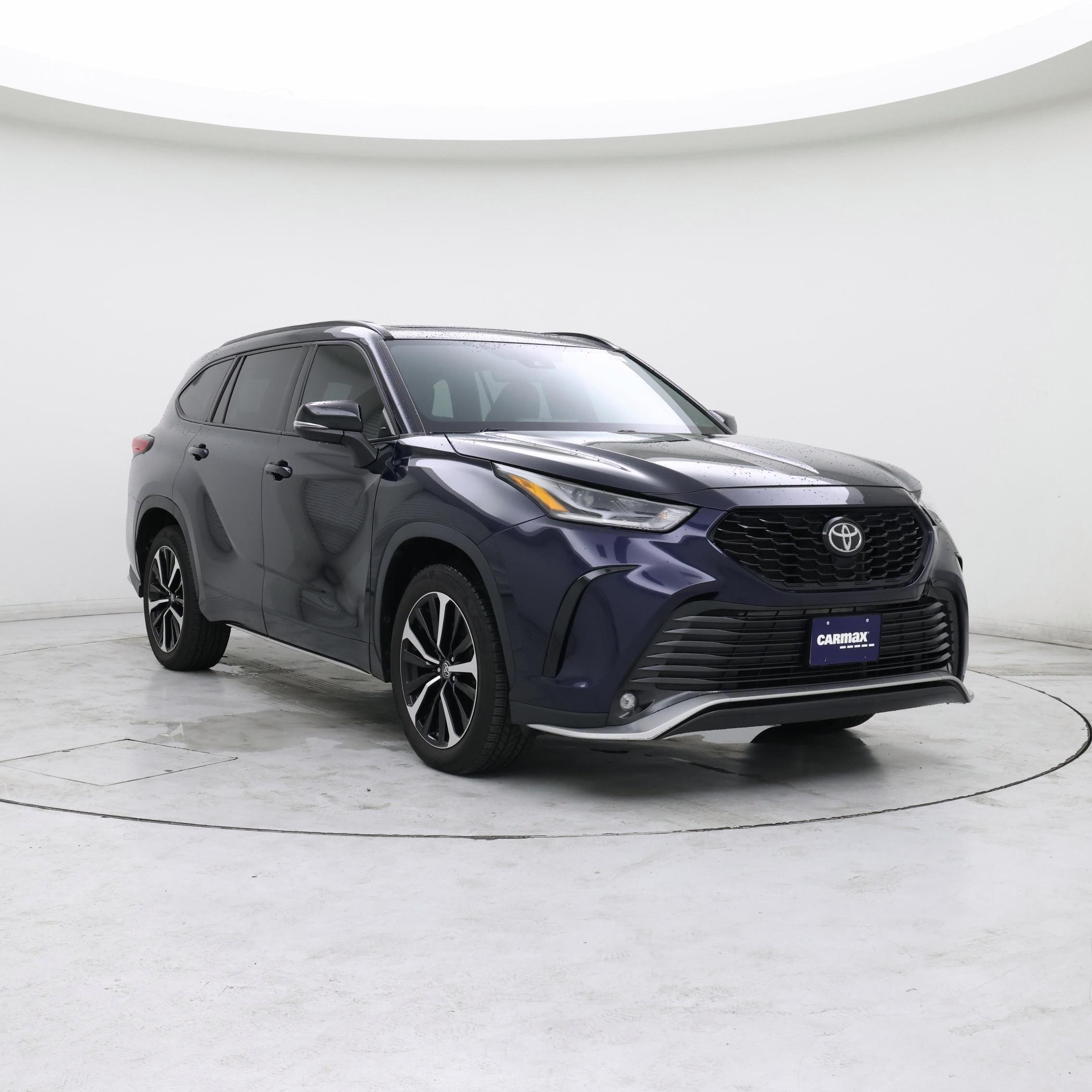Blue 2021 Toyota Highlander SUV / Crossover All-Wheel Drive Automatic