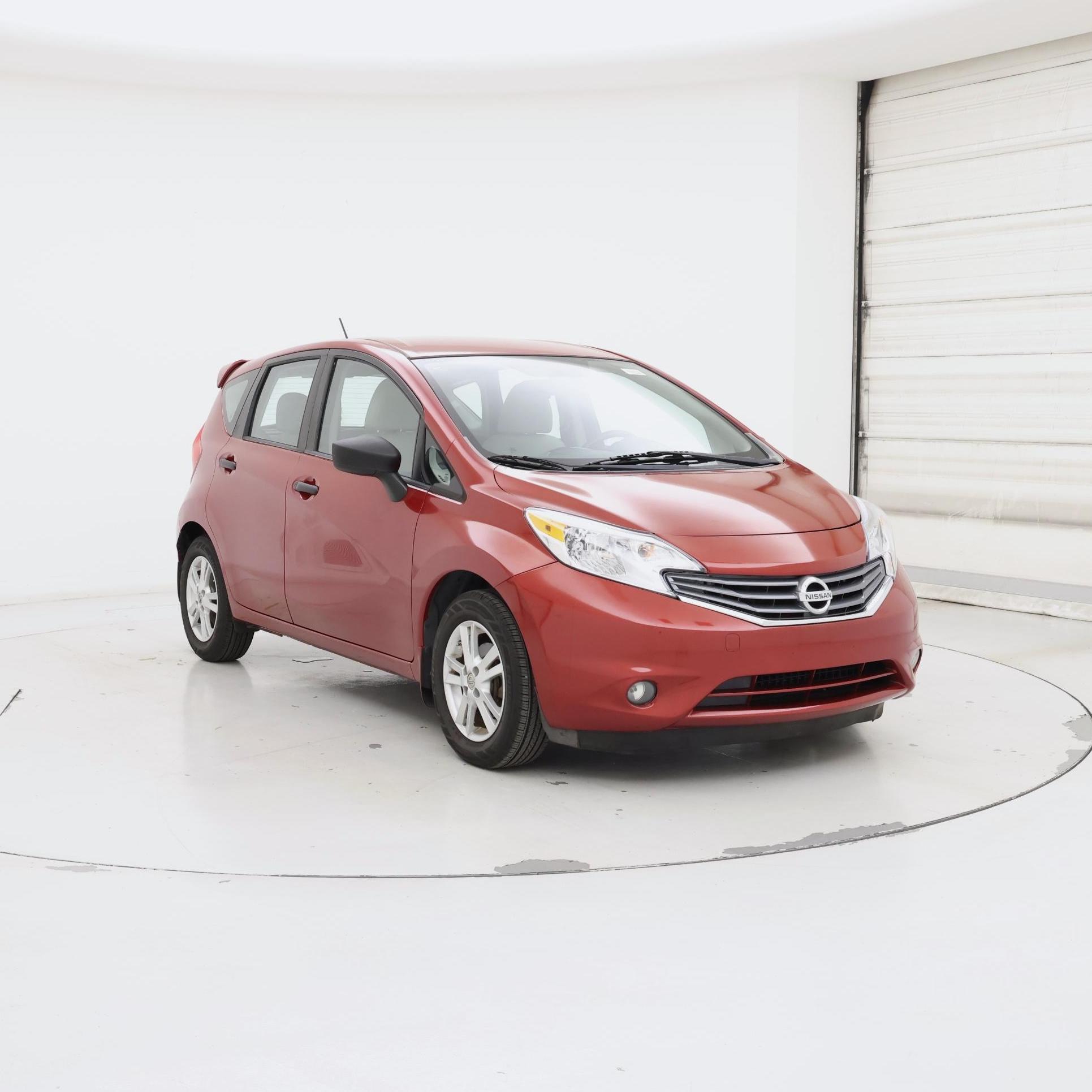 Red (Burgundy) 2015 Nissan Versa Note Hatchback Front-Wheel Drive Automatic
