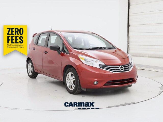 Red (Burgundy) 2015 Nissan Versa Note Hatchback Front-Wheel Drive Automatic