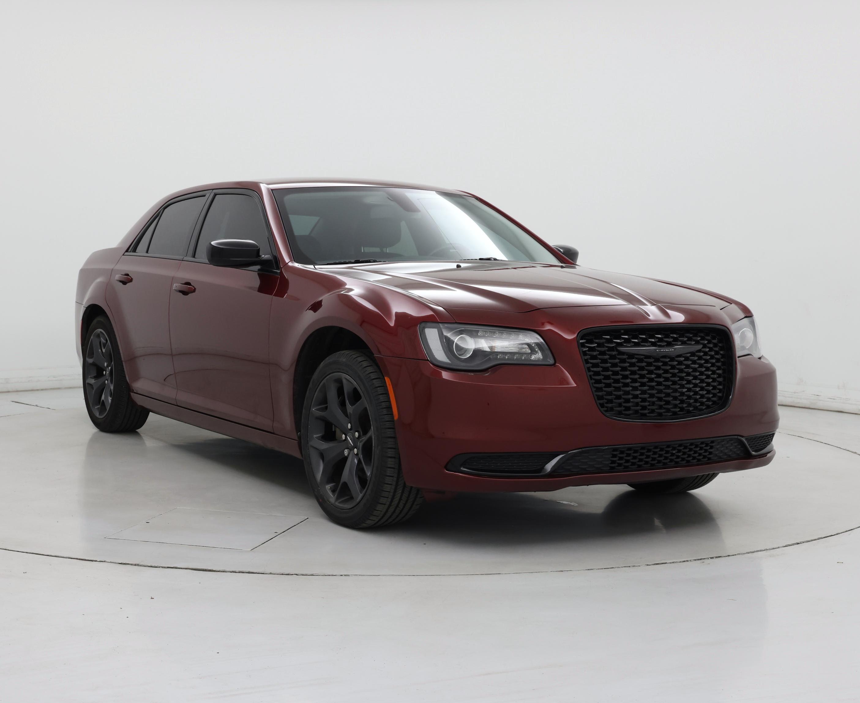 Red 2021 Chrysler 300 Sedan Rear-Wheel Drive Automatic