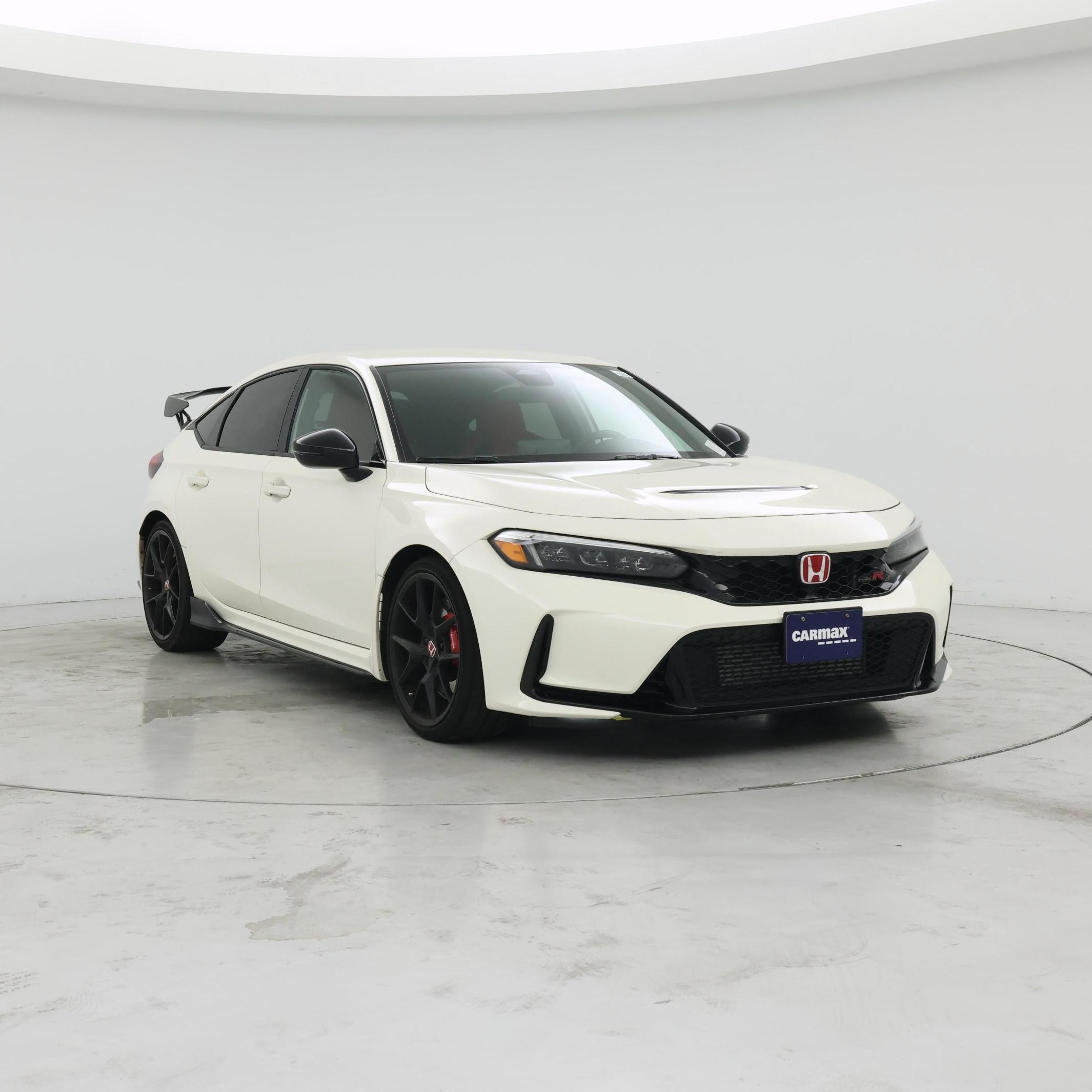 White 2023 Honda Civic Type R Hatchback Front-Wheel Drive Manual