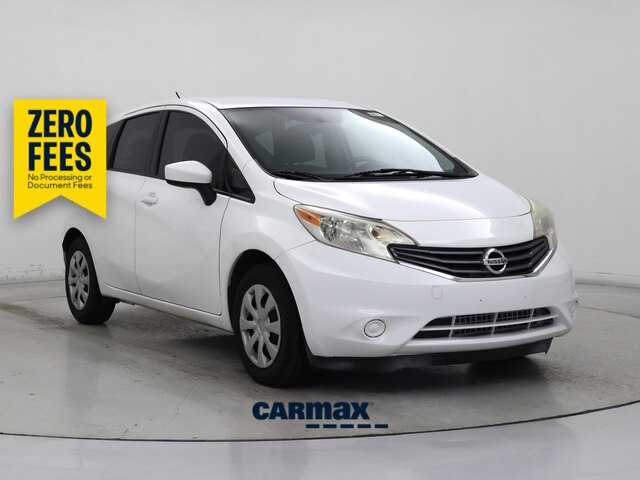 White 2015 Nissan Versa Note Hatchback Front-Wheel Drive Automatic