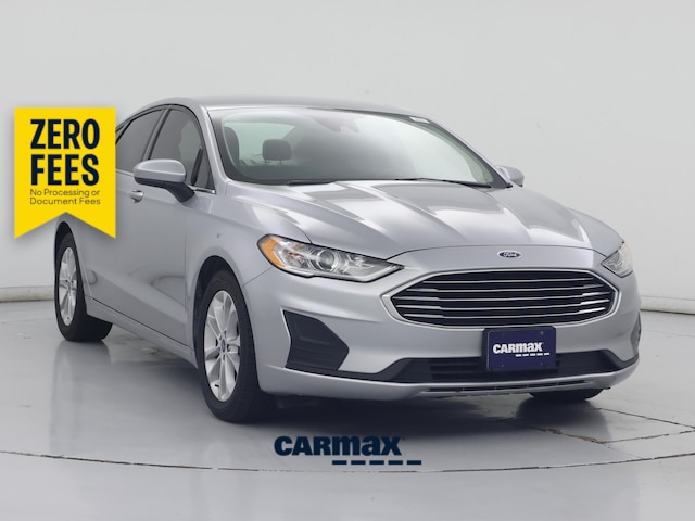 Gray 2020 Ford Fusion Sedan Front-Wheel Drive Automatic