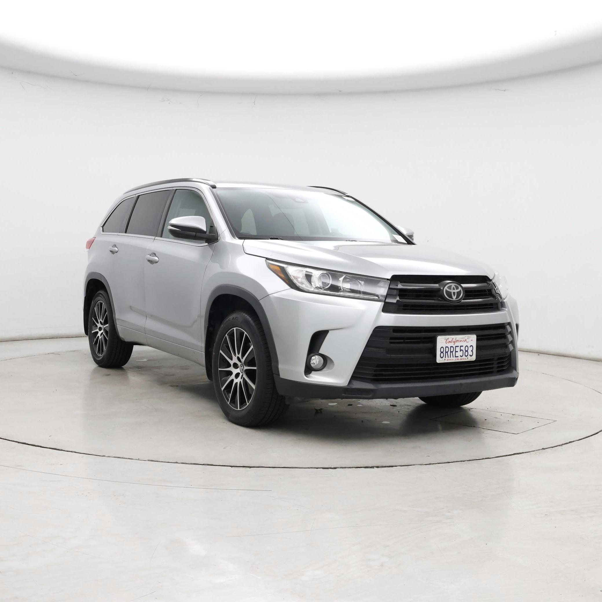 Silver 2017 Toyota Highlander SUV / Crossover All-Wheel Drive Automatic