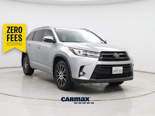 Silver 2017 Toyota Highlander SUV / Crossover All-Wheel Drive Automatic