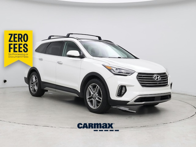 White 2019 Hyundai Santa Fe XL SUV / Crossover All-Wheel Drive Automatic