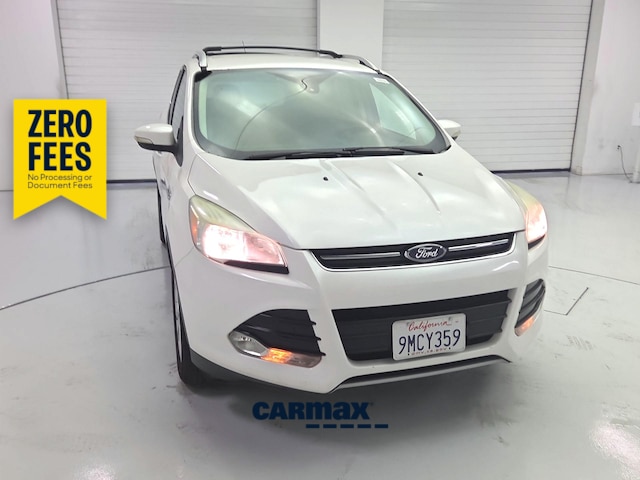 White 2016 Ford Escape SUV / Crossover Front-Wheel Drive Automatic