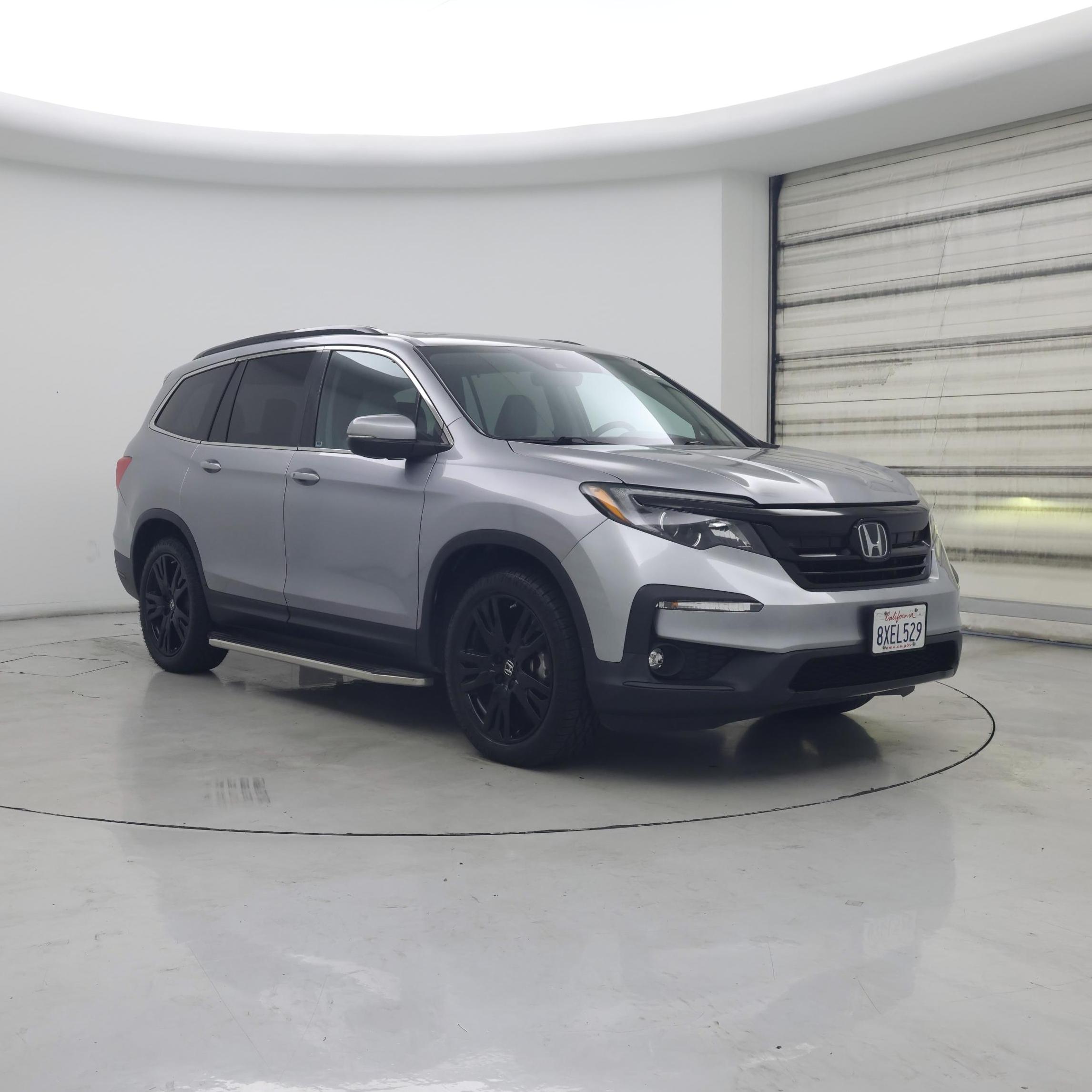Silver 2021 Honda Pilot SUV / Crossover Front-Wheel Drive Automatic