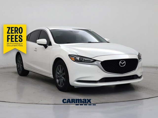White 2018 Mazda MAZDA6 Sedan Front-Wheel Drive Automatic