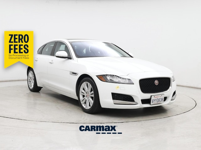 White 2017 Jaguar XF Sedan Rear-Wheel Drive Automatic