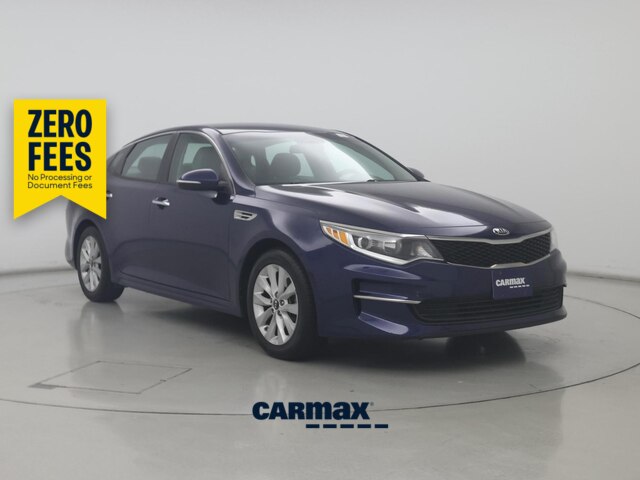 Blue 2016 Kia Optima Sedan Front-Wheel Drive Automatic
