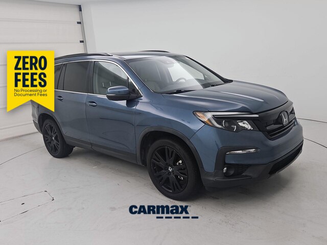 Blue 2021 Honda Pilot SUV / Crossover Front-Wheel Drive Automatic