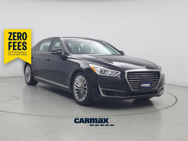 Black 2019 Genesis G90 Sedan Rear-Wheel Drive Automatic