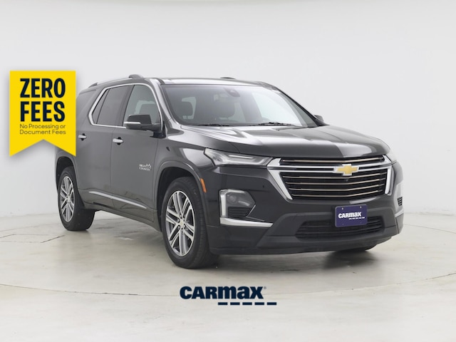 Black 2022 Chevrolet Traverse SUV / Crossover Four-Wheel Drive Automatic
