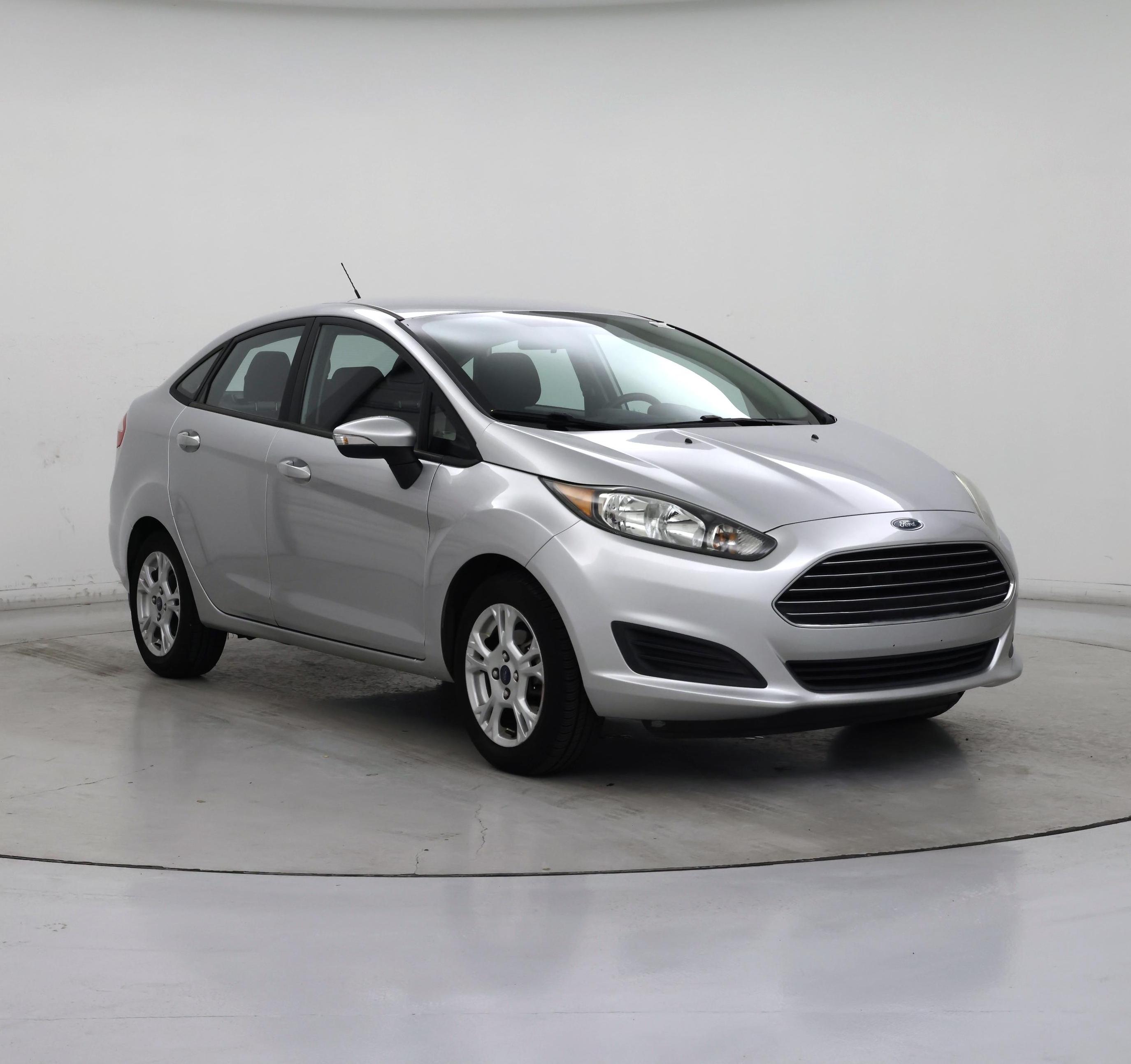Silver 2015 Ford Fiesta Sedan Front-Wheel Drive Automatic