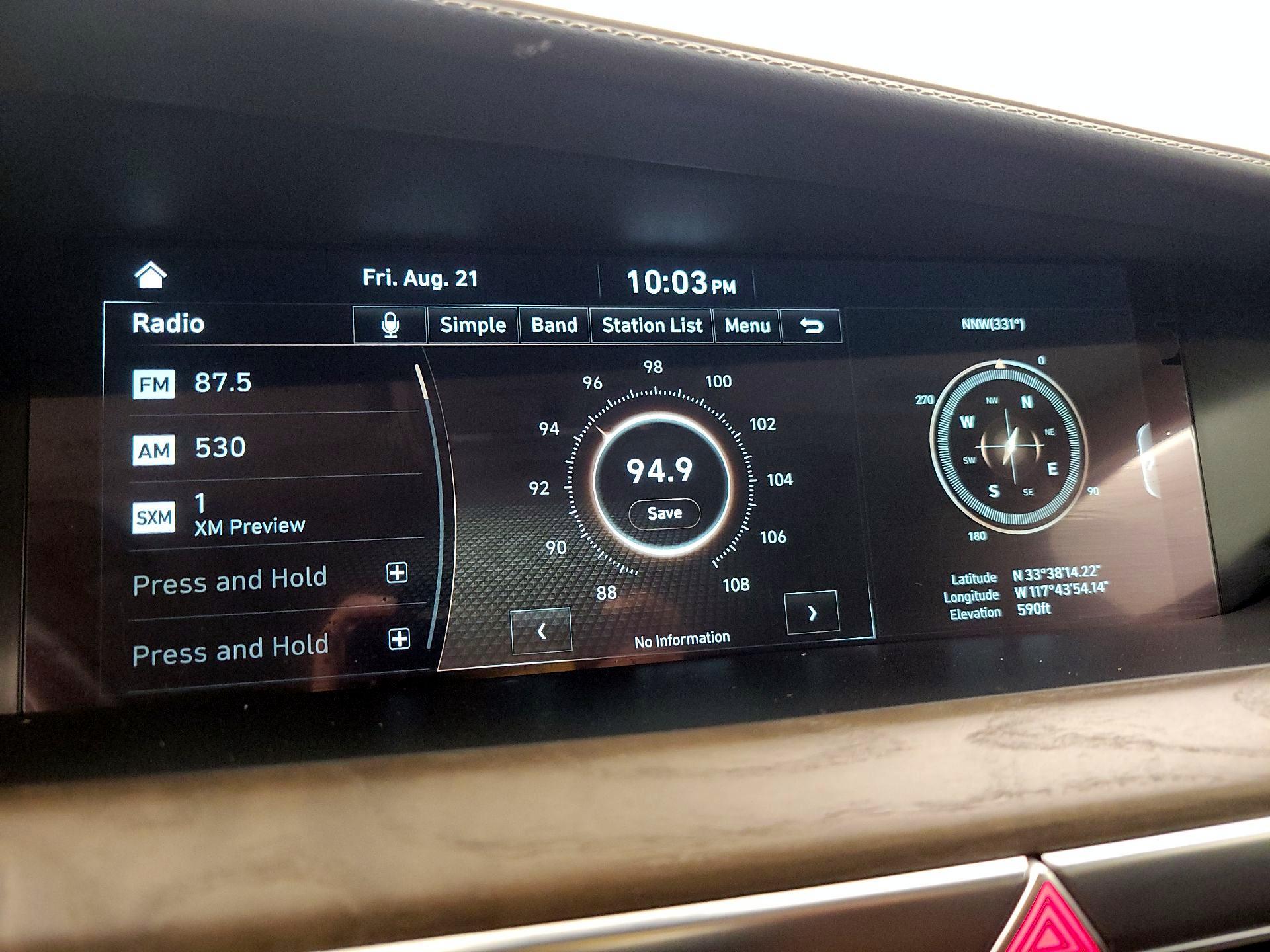 Thumbnail: 2021 Genesis G90 - 16