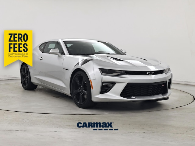 Silver 2018 Chevrolet Camaro Coupe Rear-Wheel Drive Automatic