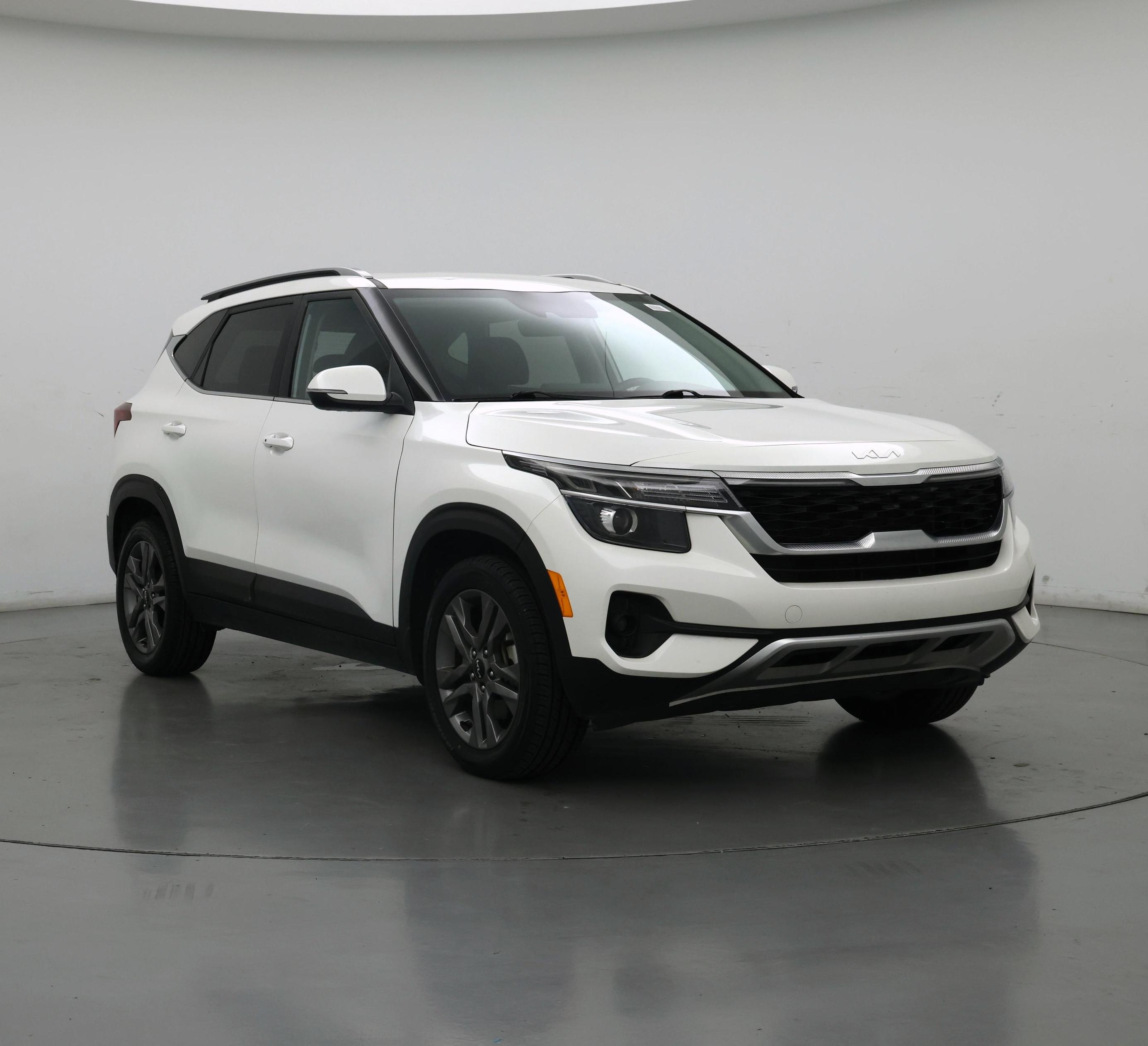 White 2023 Kia Seltos SUV / Crossover All-Wheel Drive Automatic