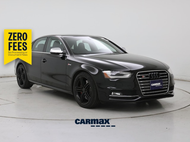 Black 2016 Audi S4 Sedan All-Wheel Drive Automatic