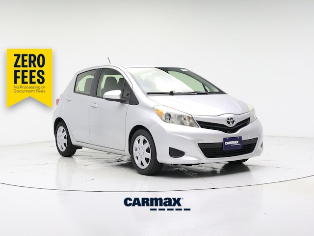Silver 2014 Toyota Yaris Hatchback Front-Wheel Drive Automatic