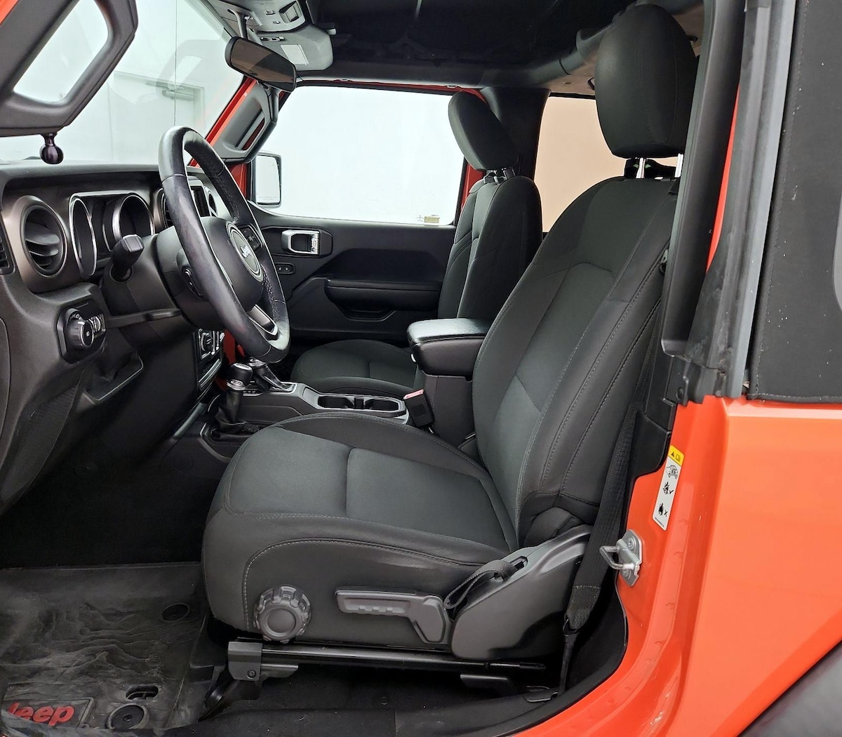 Front Driver Compartment