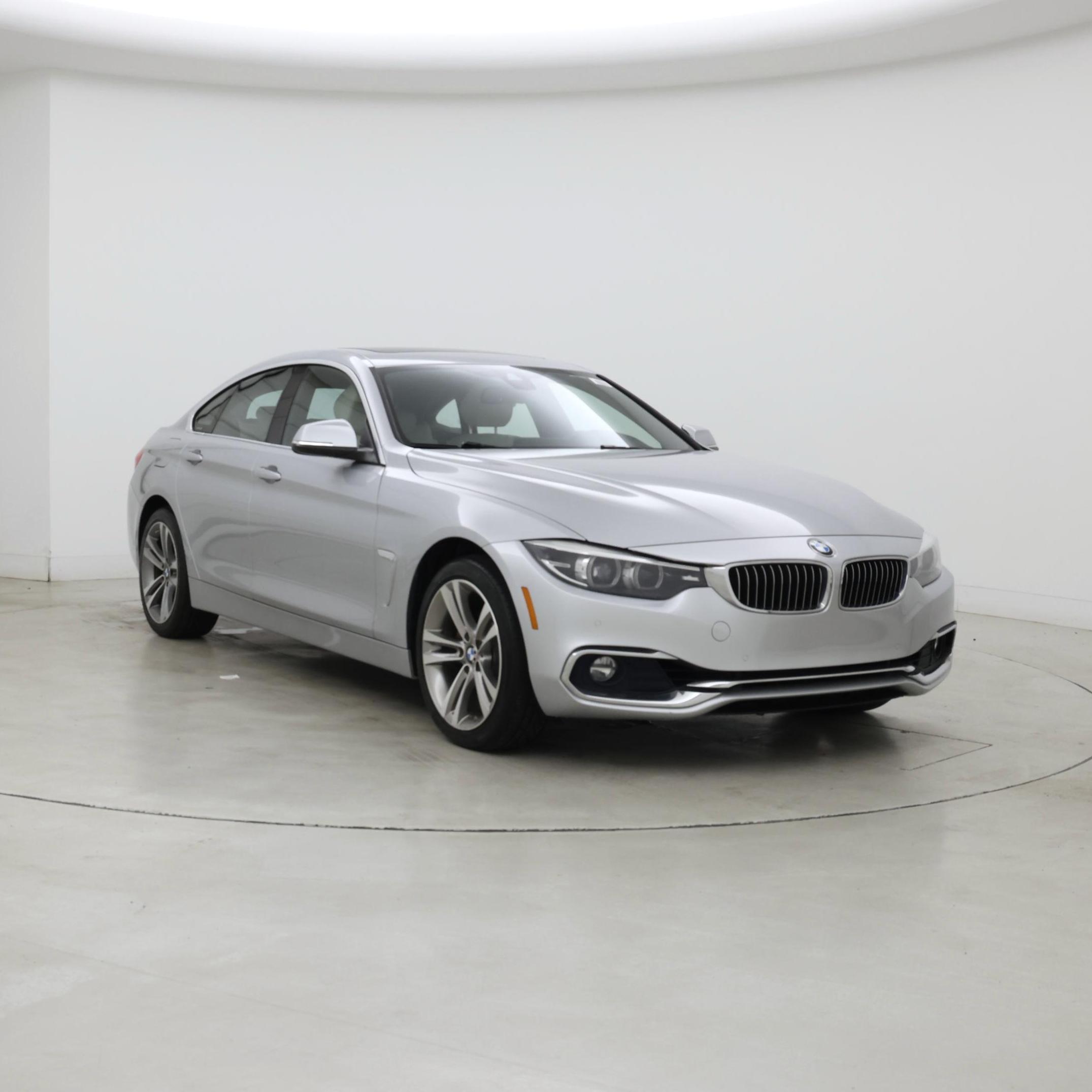 Silver 2018 BMW 4 Series Sedan All-Wheel Drive Automatic