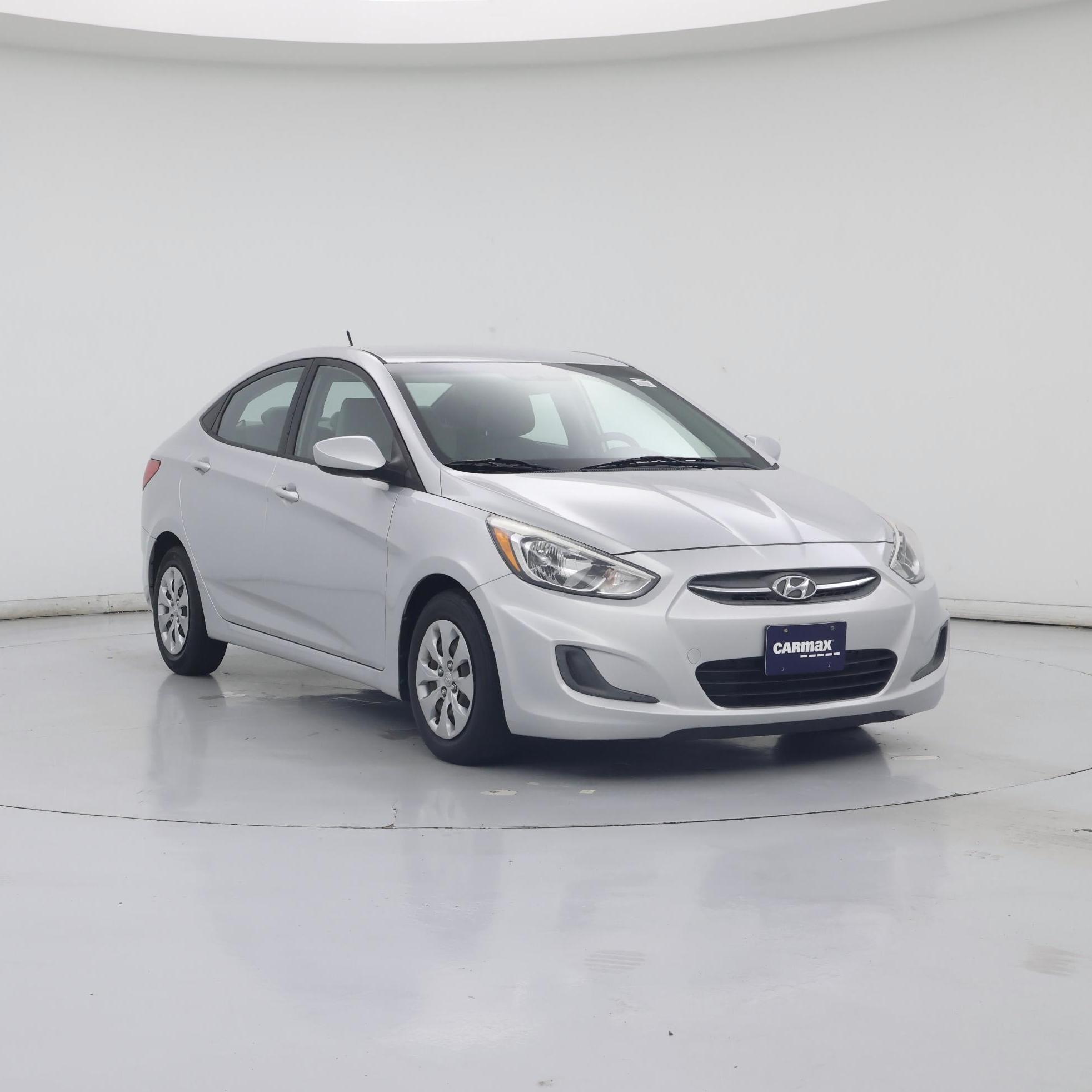 Silver 2017 Hyundai Accent Sedan Front-Wheel Drive Automatic