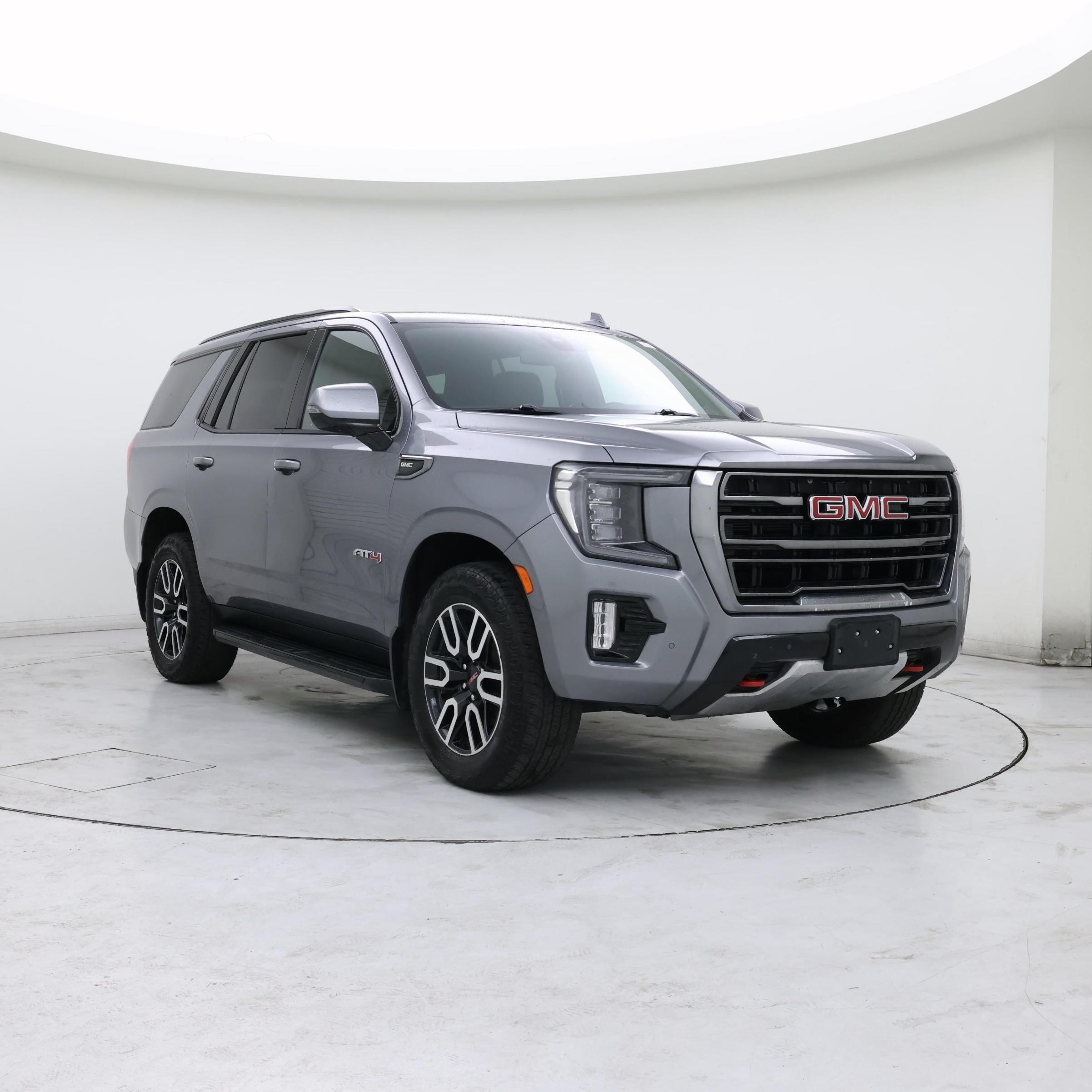 Silver 2021 GMC Yukon SUV / Crossover Four-Wheel Drive Automatic