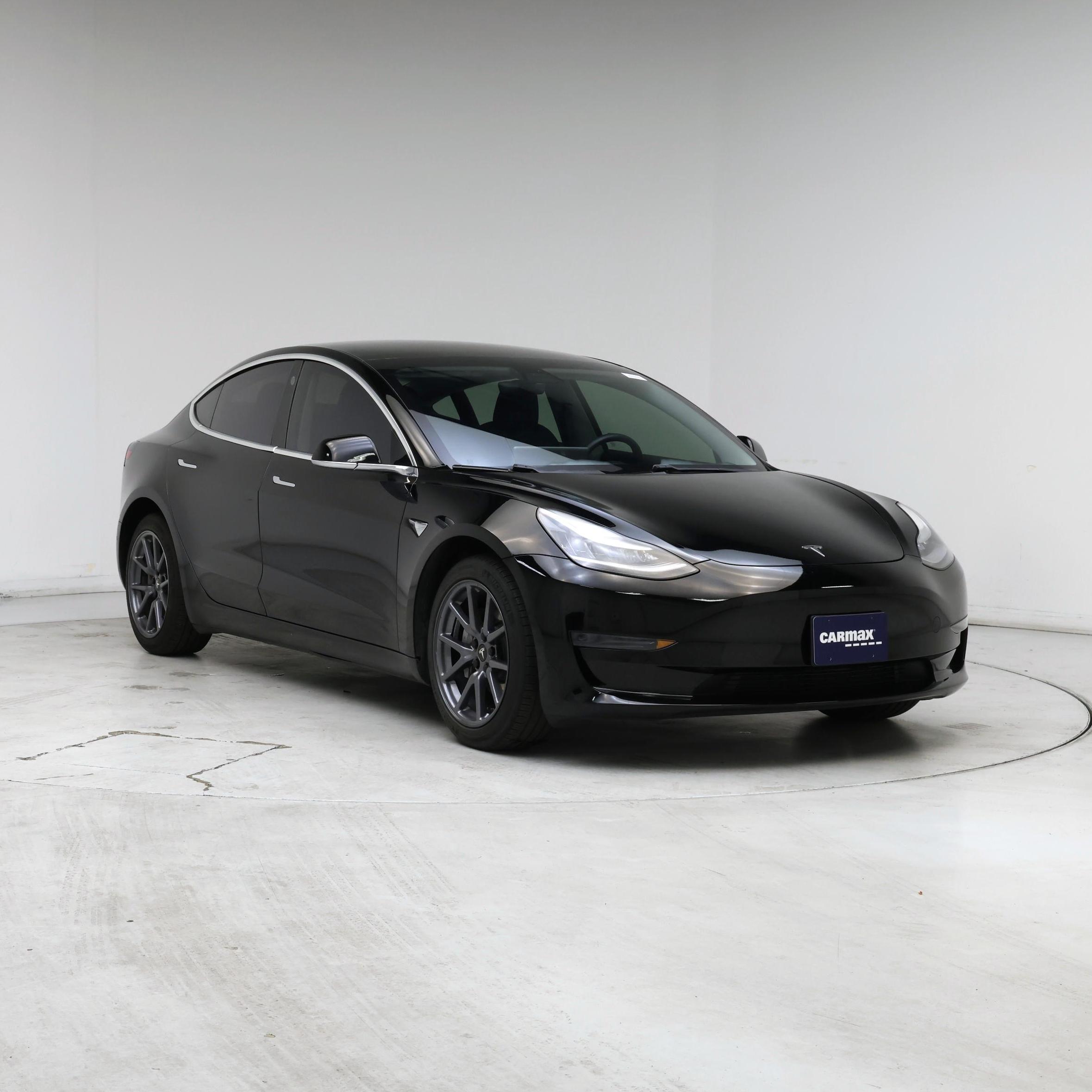Black 2020 Tesla Model 3 Sedan Rear-Wheel Drive Automatic