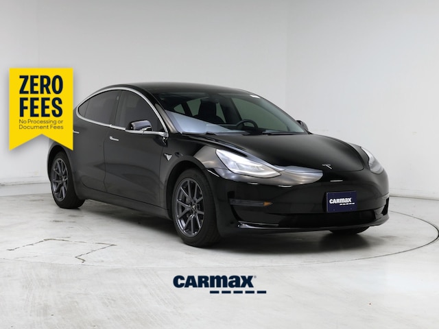 Black 2020 Tesla Model 3 Sedan Rear-Wheel Drive Automatic