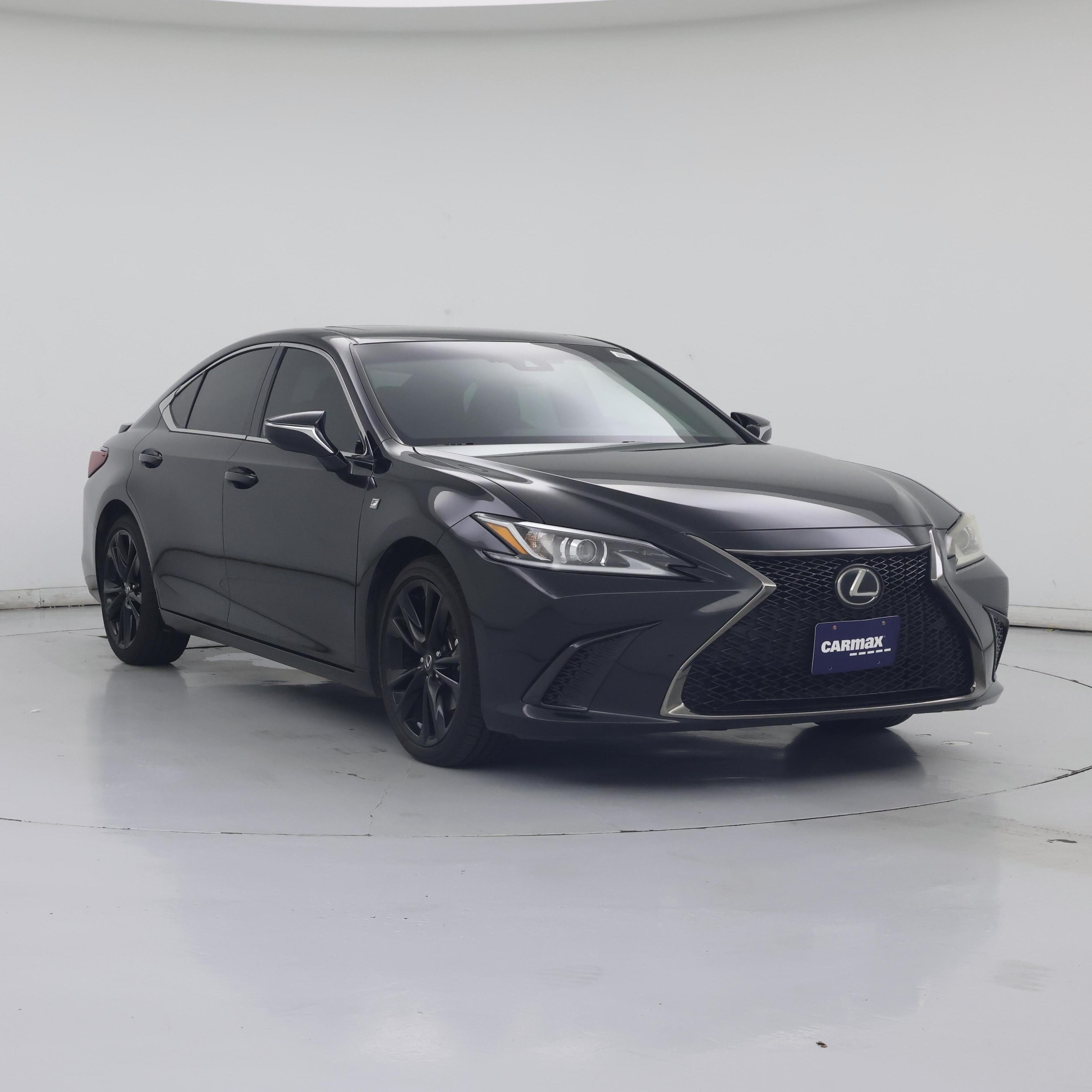 Black 2019 Lexus ES Sedan Front-Wheel Drive Automatic