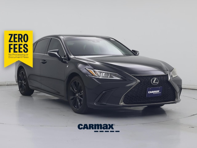 Black 2019 Lexus ES Sedan Front-Wheel Drive Automatic