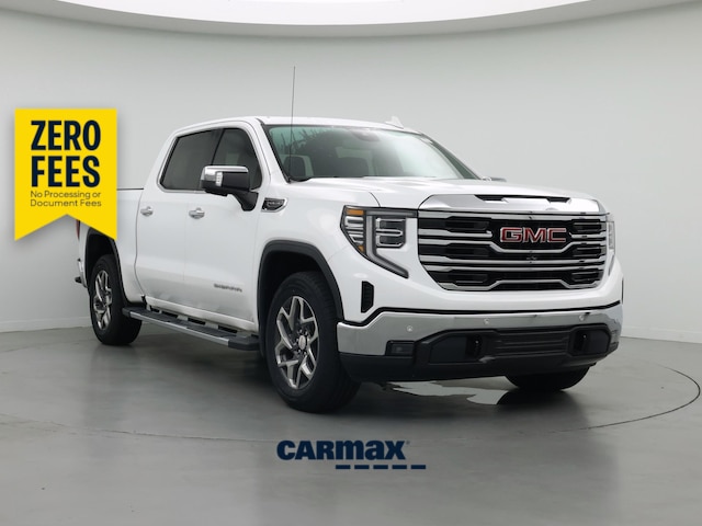 White 2024 GMC Sierra 1500 Pickup Truck Four-Wheel Drive Automatic