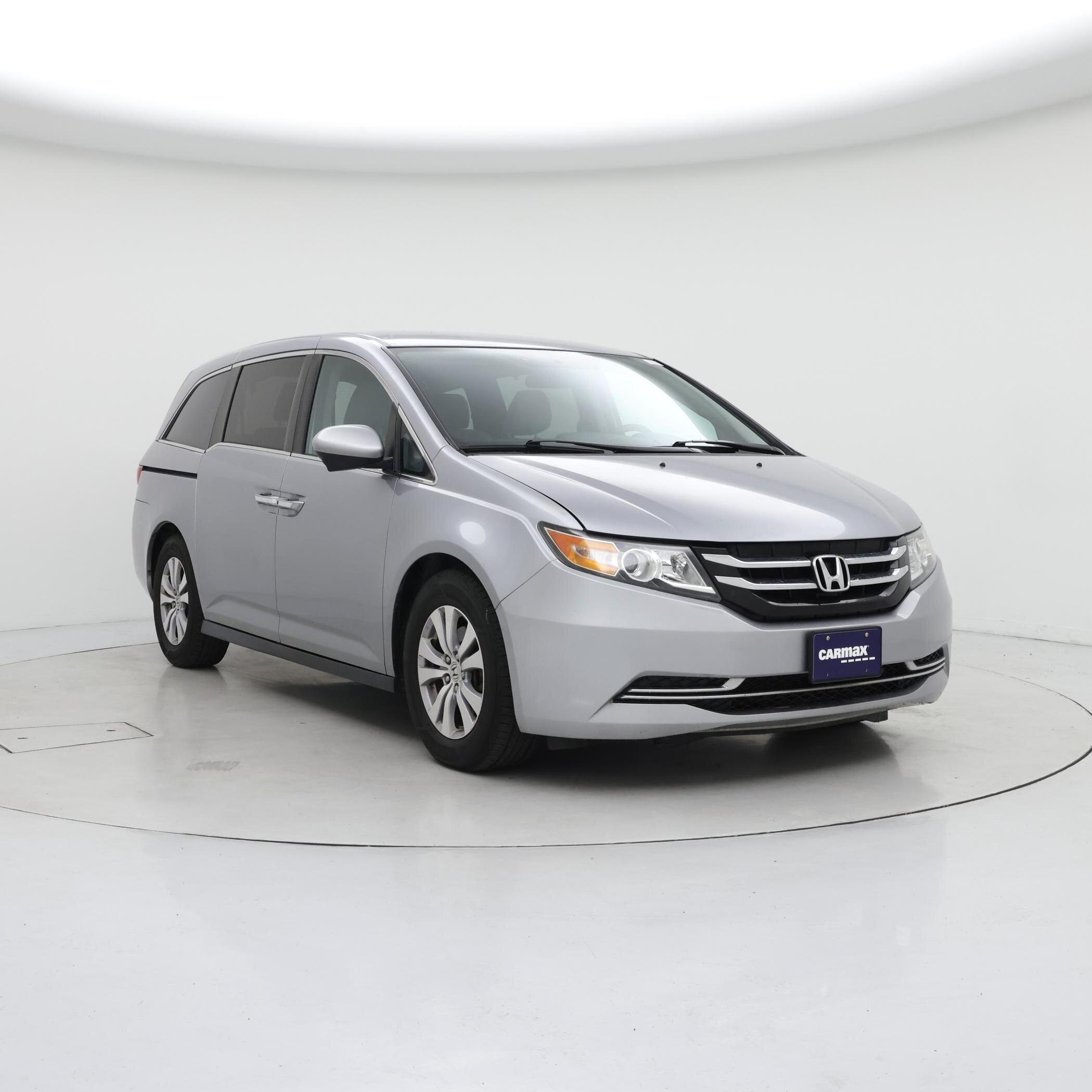 Silver 2017 Honda Odyssey Minivan Front-Wheel Drive Automatic