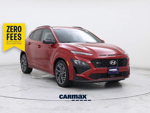 Red 2022 Hyundai Kona SUV / Crossover All-Wheel Drive Automatic