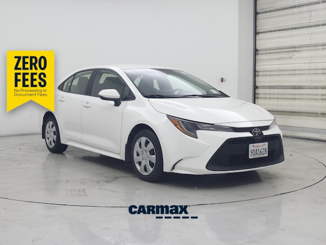 White 2022 Toyota Corolla Sedan Front-Wheel Drive Automatic