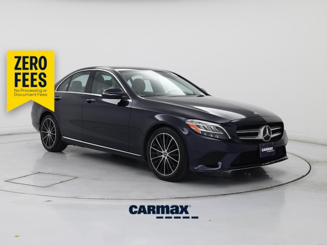Blue 2019 Mercedes-Benz C-Class Sedan Rear-Wheel Drive Automatic