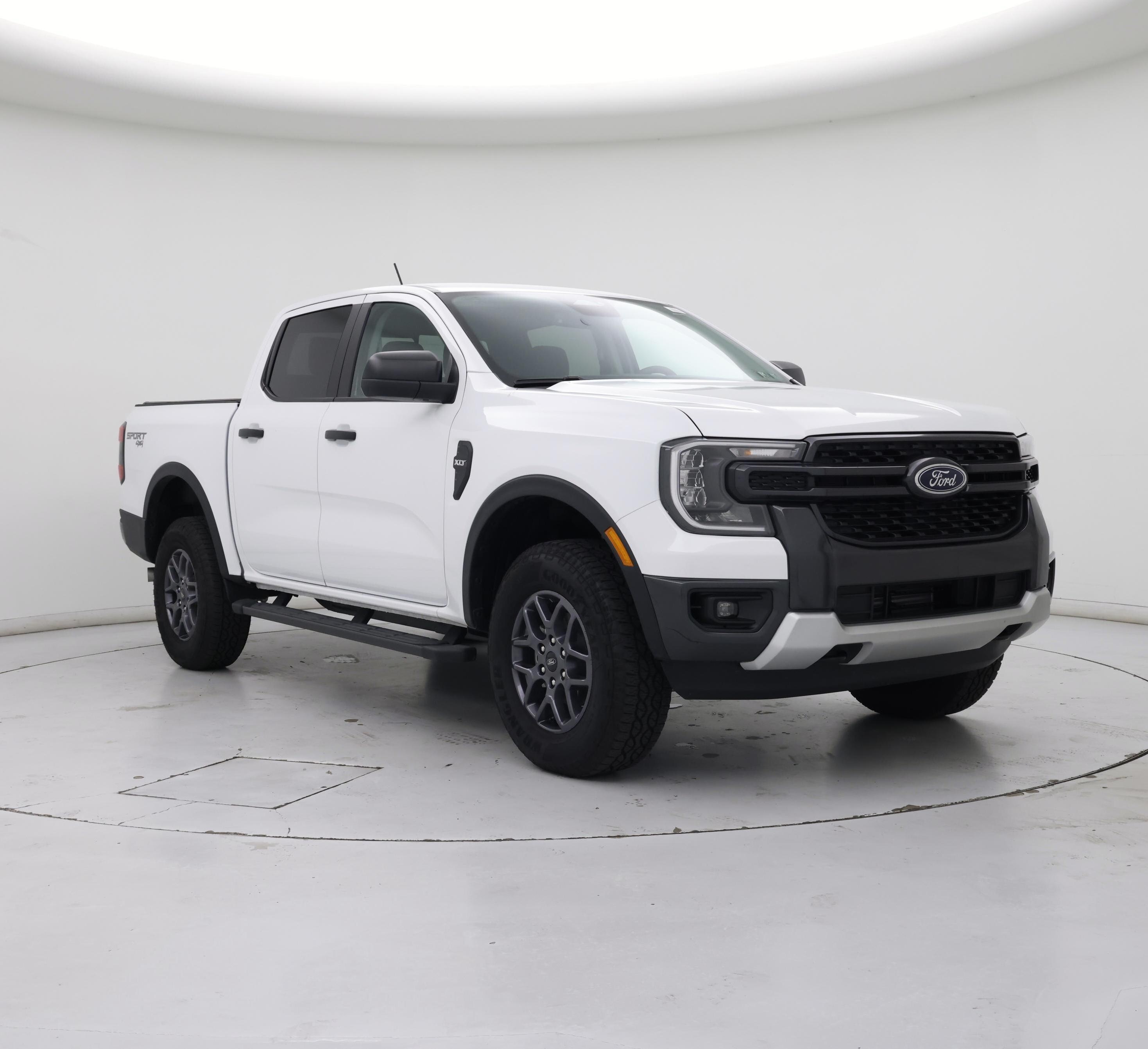 White 2026 Ford Ranger Pickup Truck Four-Wheel Drive Automatic