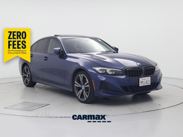 Blue 2023 BMW 3 Series Sedan Rear-Wheel Drive Automatic