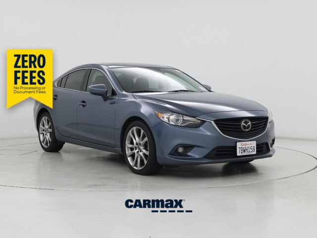 Blue 2014 Mazda MAZDA6 Sedan Front-Wheel Drive Automatic