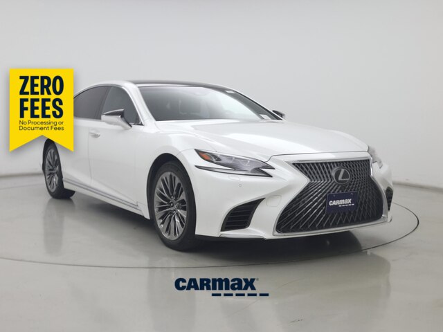 White 2020 Lexus LS Sedan Rear-Wheel Drive Automatic
