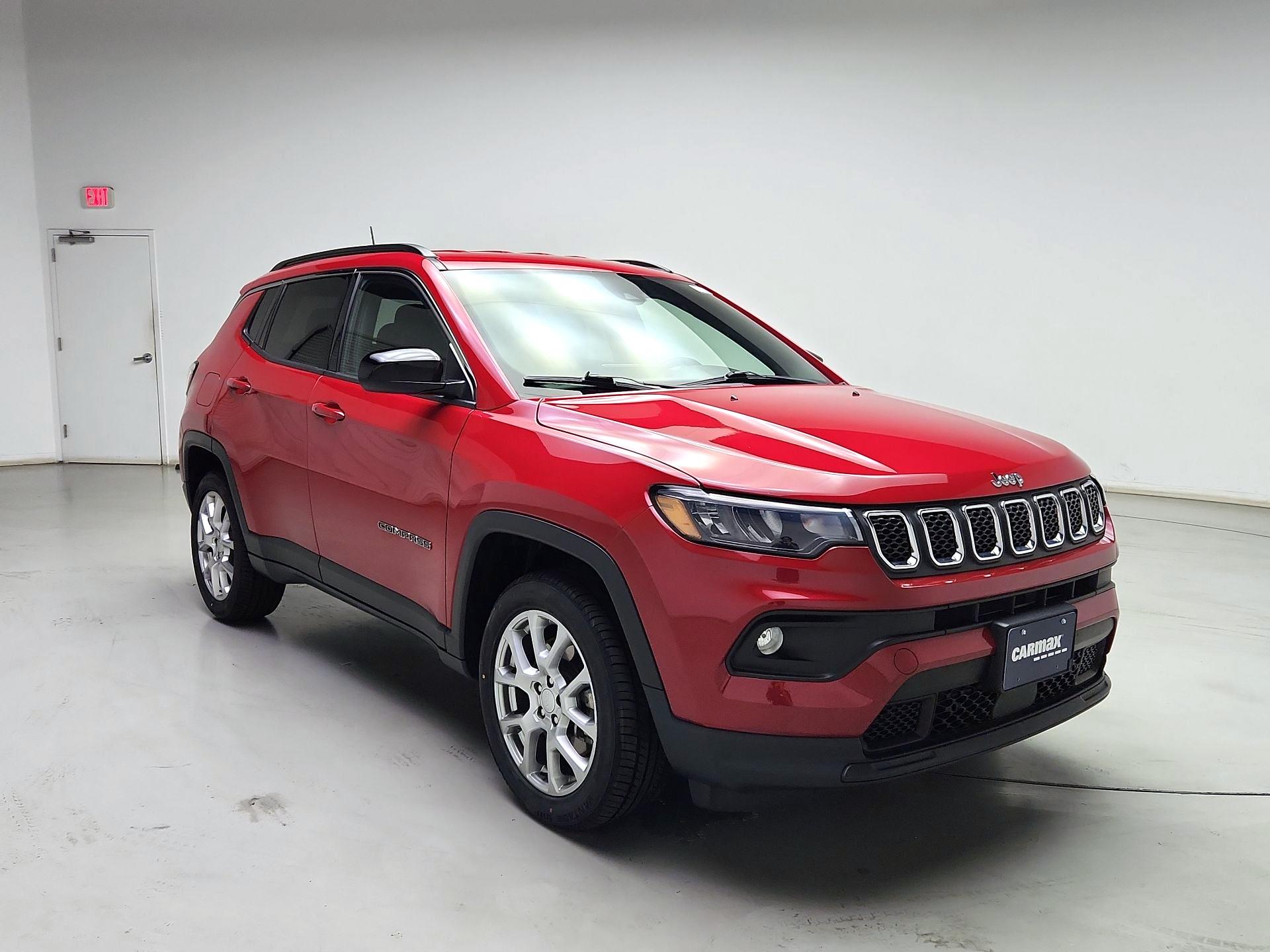 Red 2023 Jeep Compass SUV / Crossover Four-Wheel Drive Automatic