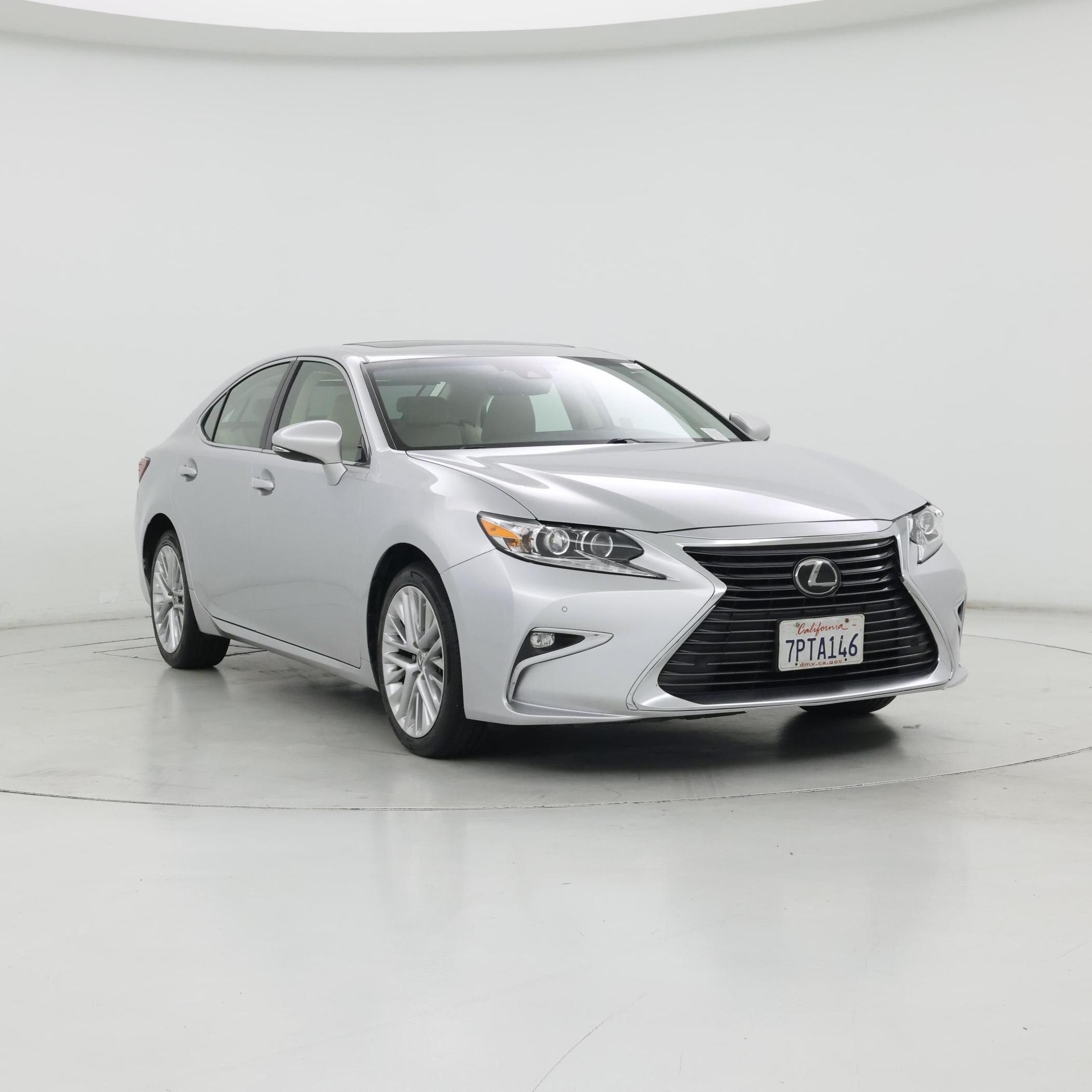 Silver 2016 Lexus ES Sedan Front-Wheel Drive Automatic