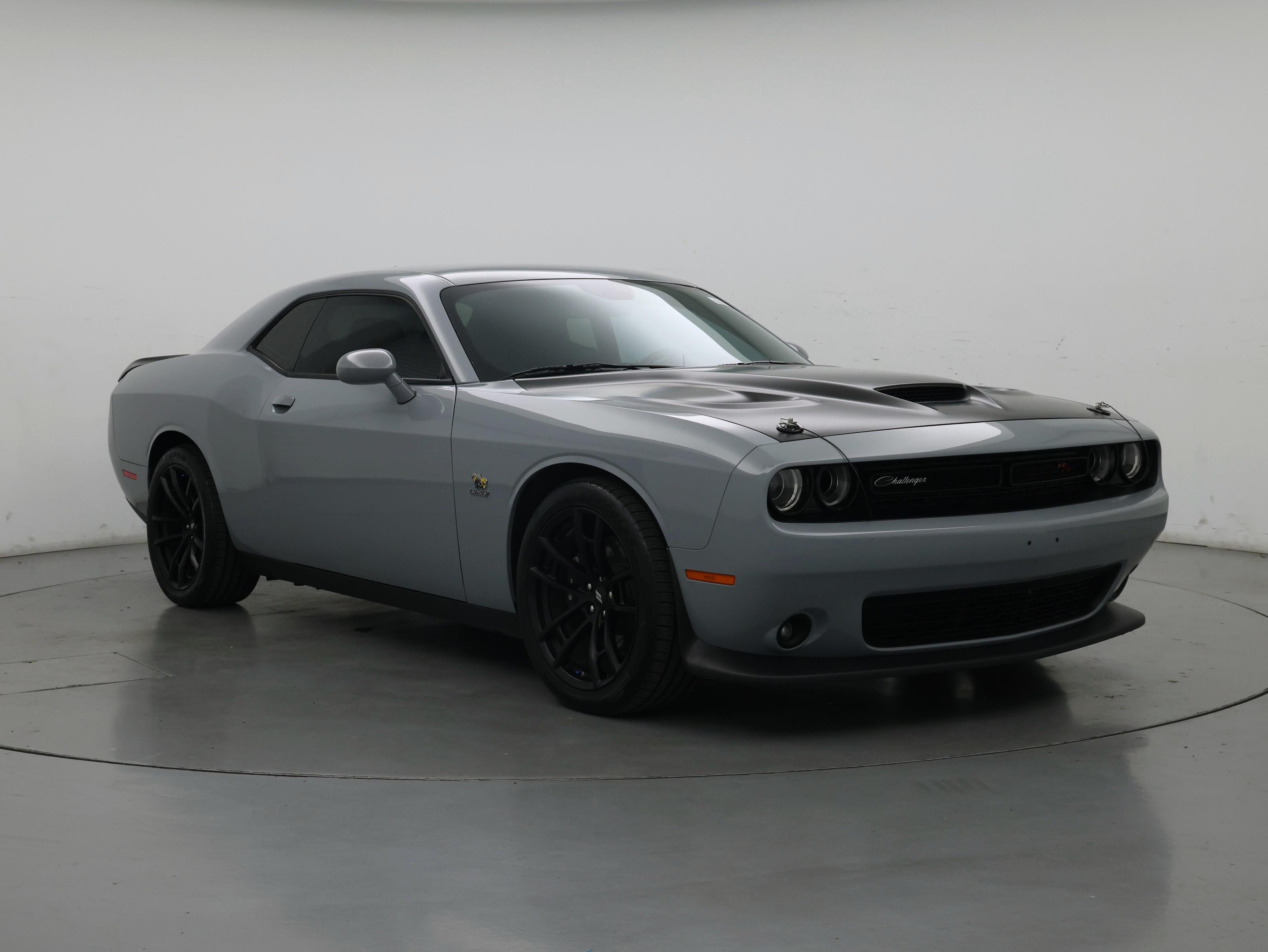 Silver 2020 Dodge Challenger Coupe Rear-Wheel Drive Automatic